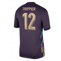 Camisa de Futebol Inglaterra Kieran Trippier #12 Equipamento Secundário Europeu 2024 Manga Curta
